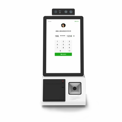 Commande en libre-service Quiosque de paiement Machine Ips LCD Commande en libre-service Tablette Quiosque 10,1 pouces