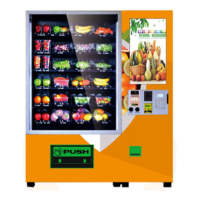 Kiosque de fruit de nourriture de distributeur automatique de paiement de service d'individu de 22 pouces avec le convoyeur à bande