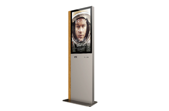 Les stations de kiosque de billet d'individu d'espace publicitaire font pression en faveur des formats audio debout