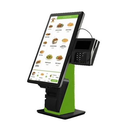 Écran tactile capacitif de commande tout de kiosque d'individu de lobby de 21,5 pouces dans un système de paiement d'individu