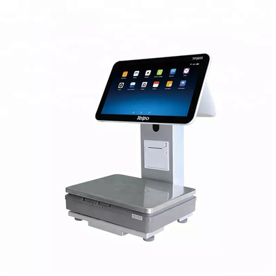 Système électronique de pos de kiosque d'écran tactile d'échelle de caisse enregistreuse de poids de Digital