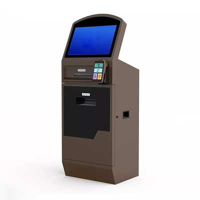 Empreintes digitales Self Service Atm Cash Deposit Machine Money Counting Machine Kiosk Automatic Teller