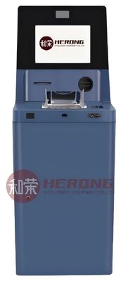Machine de recyclage de billets de banque automatique intelligente C03L avec norme CEN/XFS, 4 cassettes et reconnaissance de numéro de série